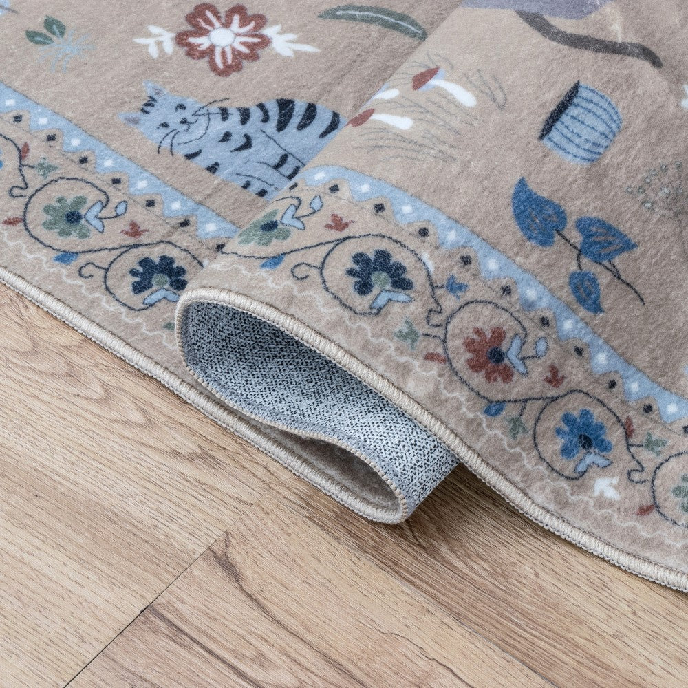 Menton tropical Leaf High-low Indoor/outdoor Area Rug