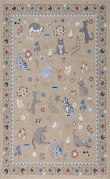 Menton tropical Leaf High-low Indoor/outdoor Area Rug