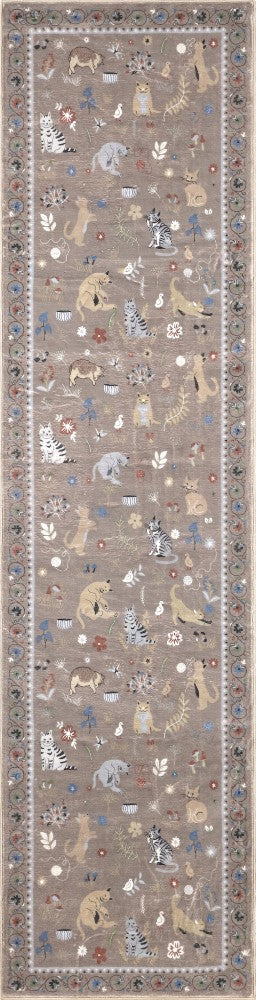 Menton tropical Leaf High-low Indoor/outdoor Area Rug