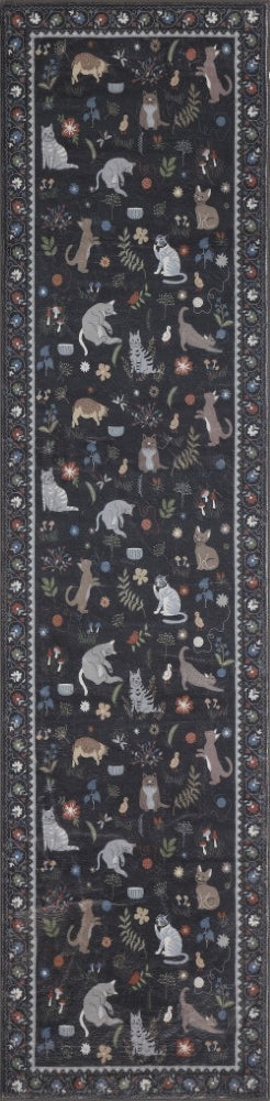 Menton tropical Leaf High-low Indoor/outdoor Area Rug