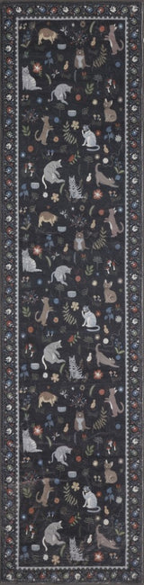 Menton tropical Leaf High-low Indoor/outdoor Area Rug