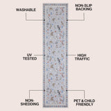 Menton tropical Leaf High-low Indoor/outdoor Area Rug