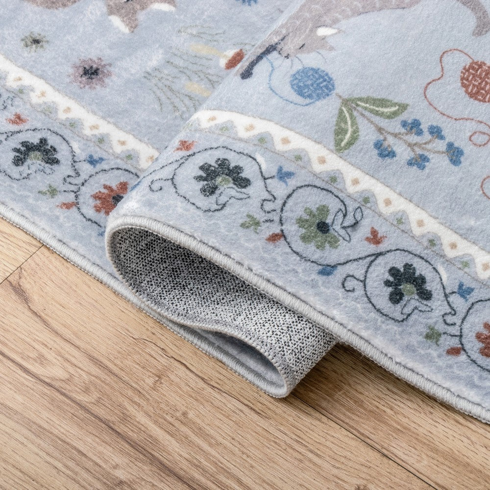 Menton tropical Leaf High-low Indoor/outdoor Area Rug