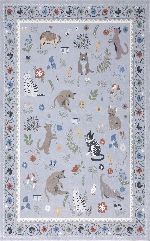 Menton tropical Leaf High-low Indoor/outdoor Area Rug