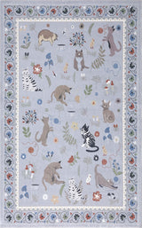 Menton tropical Leaf High-low Indoor/outdoor Area Rug