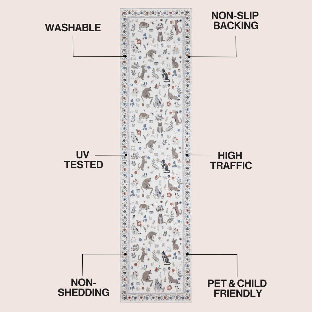 Menton tropical Leaf High-low Indoor/outdoor Area Rug