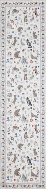 Menton tropical Leaf High-low Indoor/outdoor Area Rug