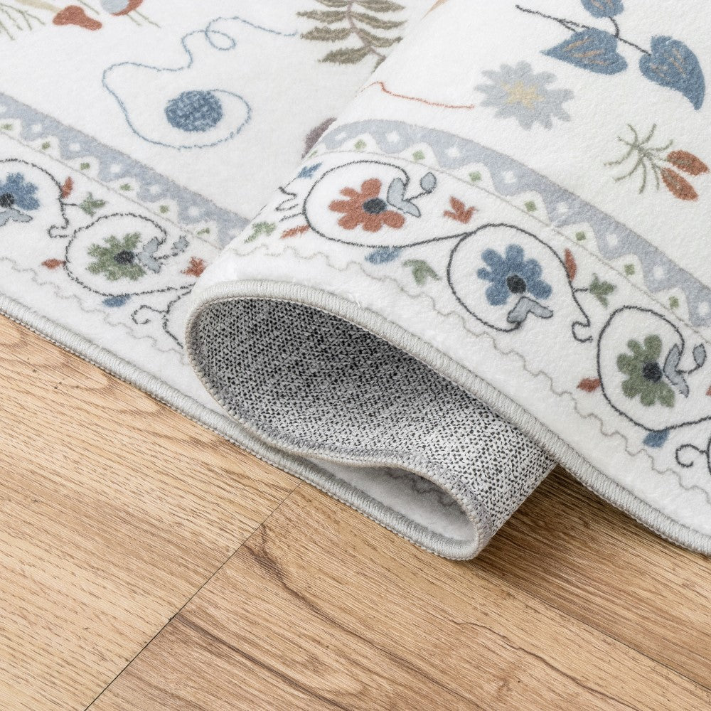 Menton tropical Leaf High-low Indoor/outdoor Area Rug