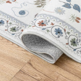 Menton tropical Leaf High-low Indoor/outdoor Area Rug