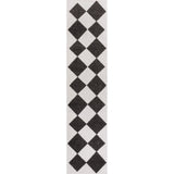 Daxaa Classic Geometric Diamond Pattern Area Rug