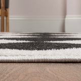 Daxaa Classic Geometric Diamond Pattern Area Rug