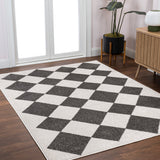 Daxaa Classic Geometric Diamond Pattern Area Rug