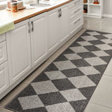 Daxaa Classic Geometric Diamond Pattern Area Rug