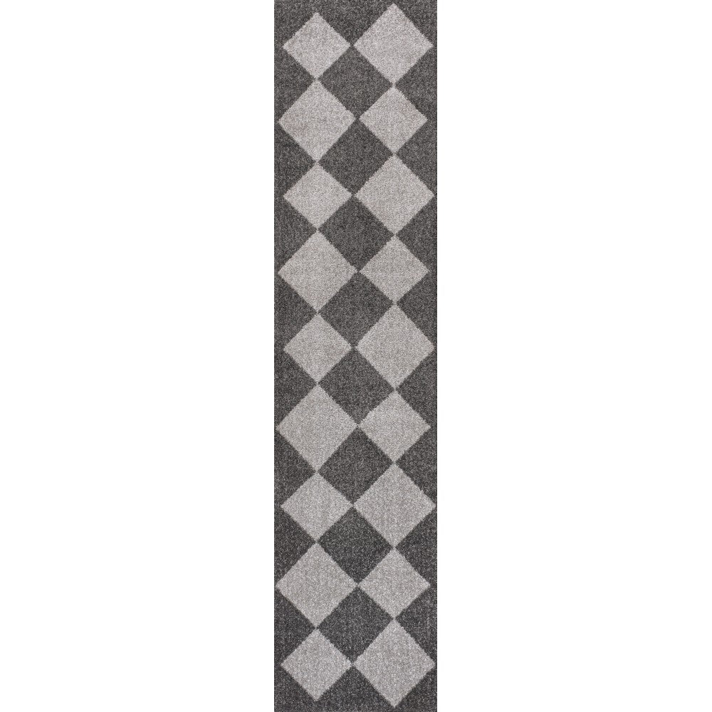 Daxaa Classic Geometric Diamond Pattern Area Rug