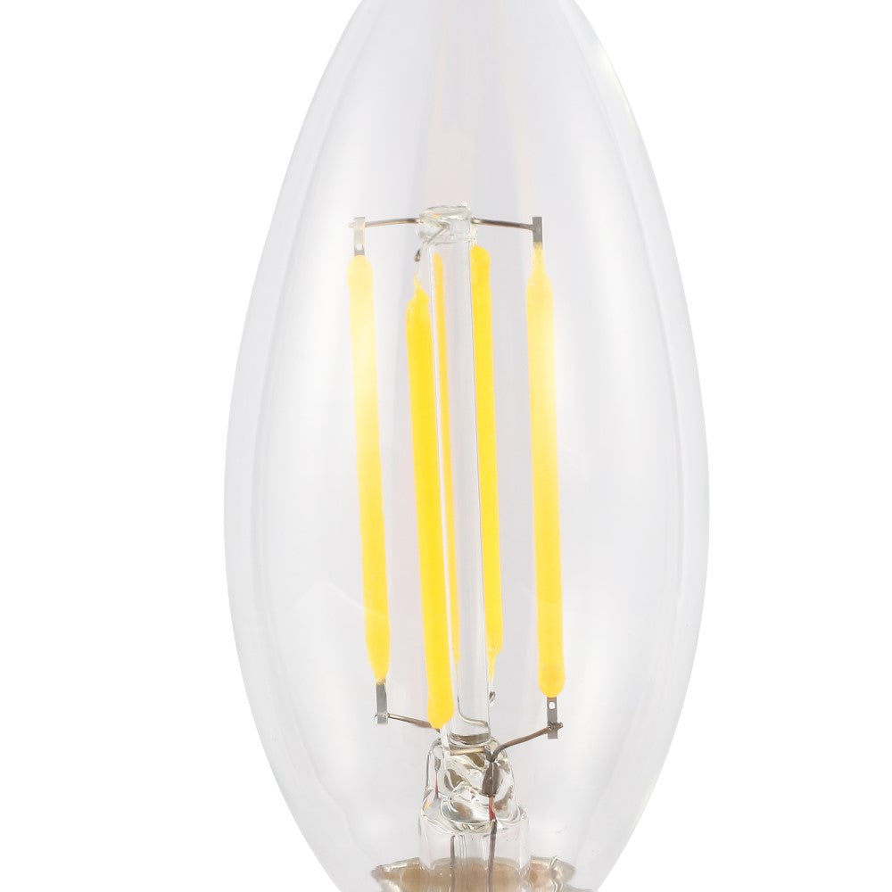 Performance Non-Dimmable C35-4W LED Edison Glass Bulbs with E12 Base