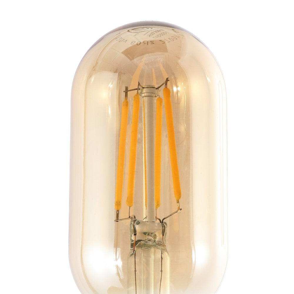 Filament Non-Dimmable T45-4W LED Edison Glass Bulbs with E26 Base