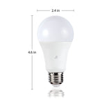 Superba Smart A19 Dimmable Light Bulb - Dimmable Color Changing LED; Compatible with Alexa and Google Home Assistant, No Hub Required (SET of 2) Set 2