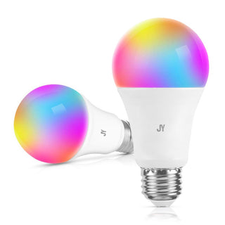 Superba Smart A19 Dimmable Light Bulb - Dimmable Color Changing LED; Compatible with Alexa and Google Home Assistant, No Hub Required (SET of 2) Set 2