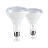 Supremat Smart BR30 Dimmable Light Bulb - Dimmable Color Changing LED; Compatible with Alexa and Google Home Assistant, No Hub Required (SET of 2) Set 2
