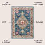 Madison Bohemian FLAIR Boho Vintage Area Rug