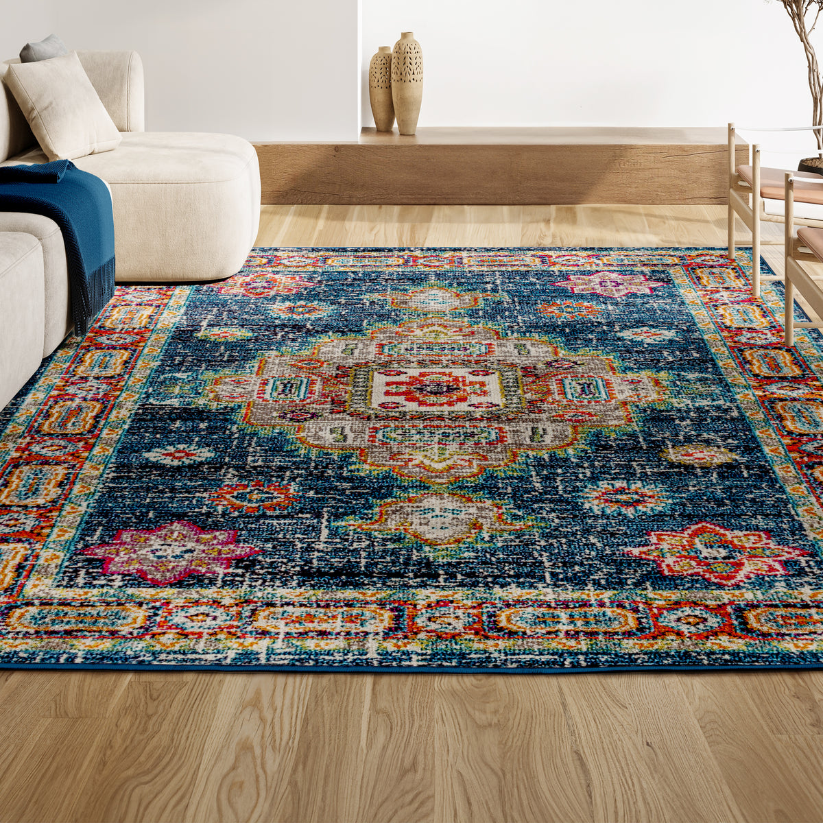 Madison Bohemian FLAIR Boho Vintage Area Rug