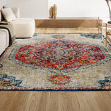 Brisbane Bohemian FLAIR Boho Vintage Area Rug