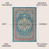 Geneva Bohemian FLAIR Boho Vintage Area Rug