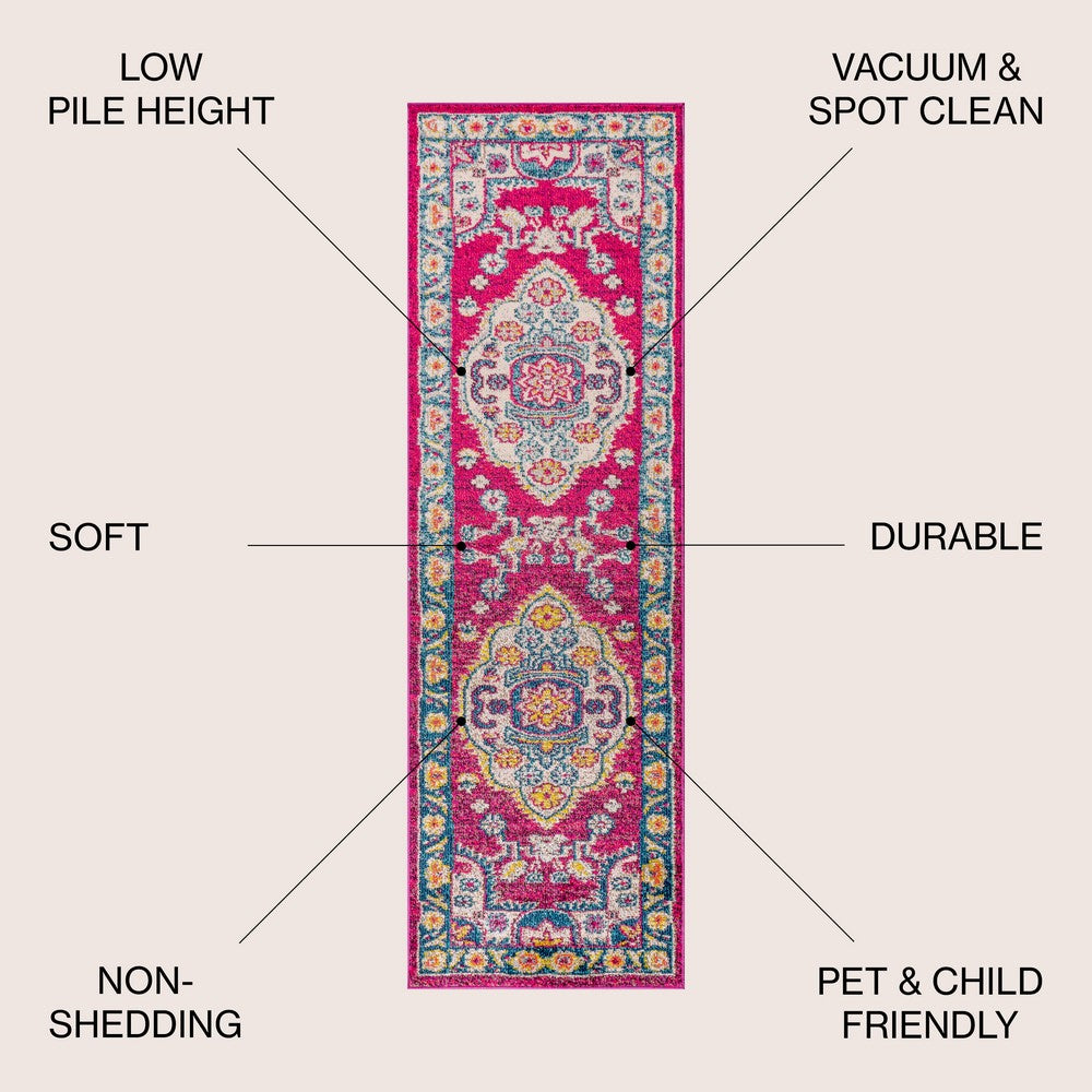 Geneva Bohemian FLAIR Boho Vintage Area Rug