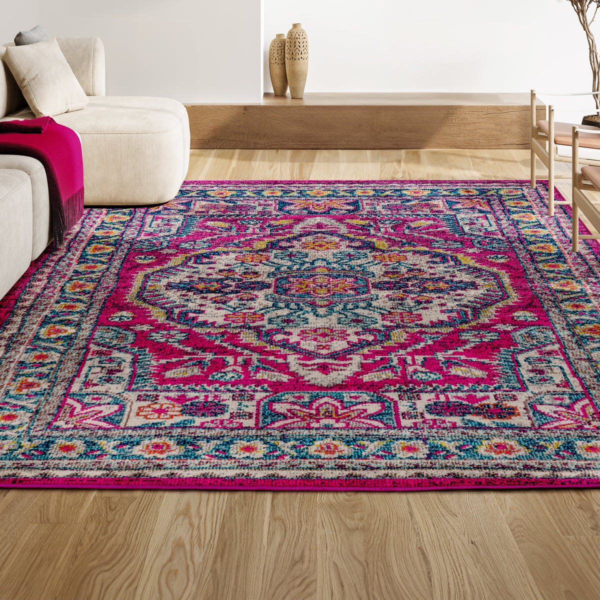 Geneva Bohemian FLAIR Boho Vintage Area Rug