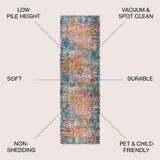 Verona Bohemian FLAIR Boho Vintage Area Rug