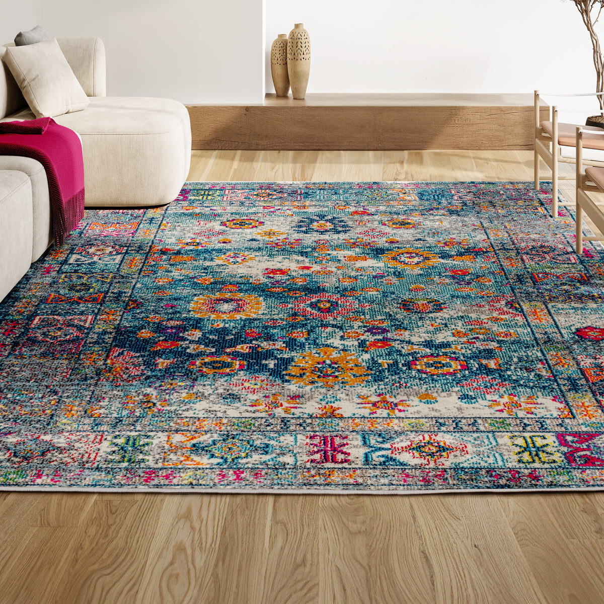 Verona Bohemian FLAIR Boho Vintage Area Rug