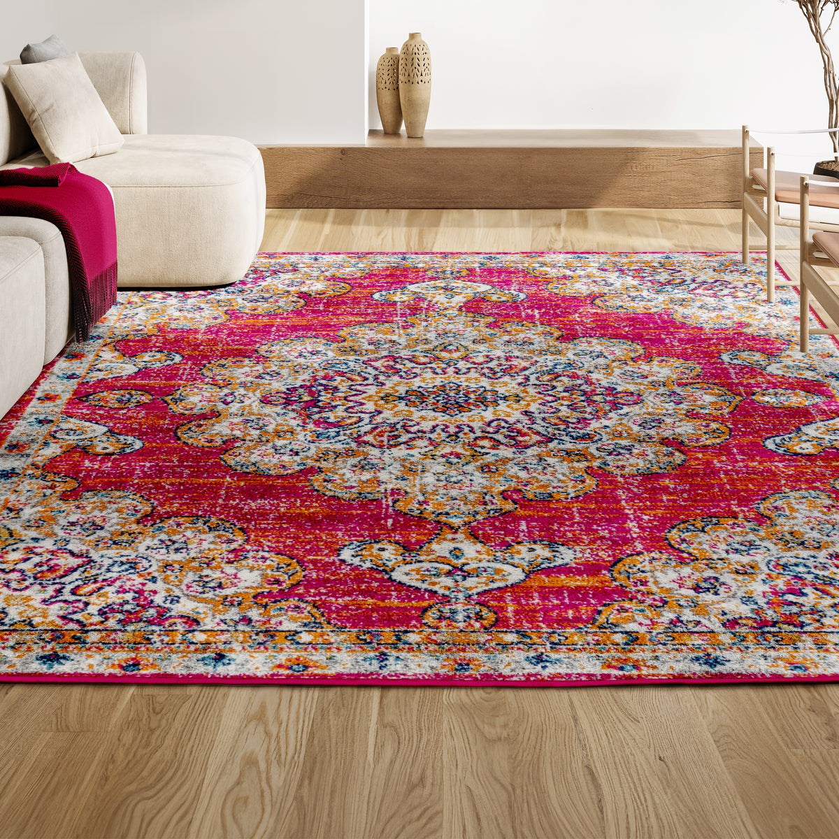 Phoenix Bohemian FLAIR Boho Vintage Area Rug