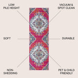 Savannah Bohemian FLAIR Boho Vintage Area Rug