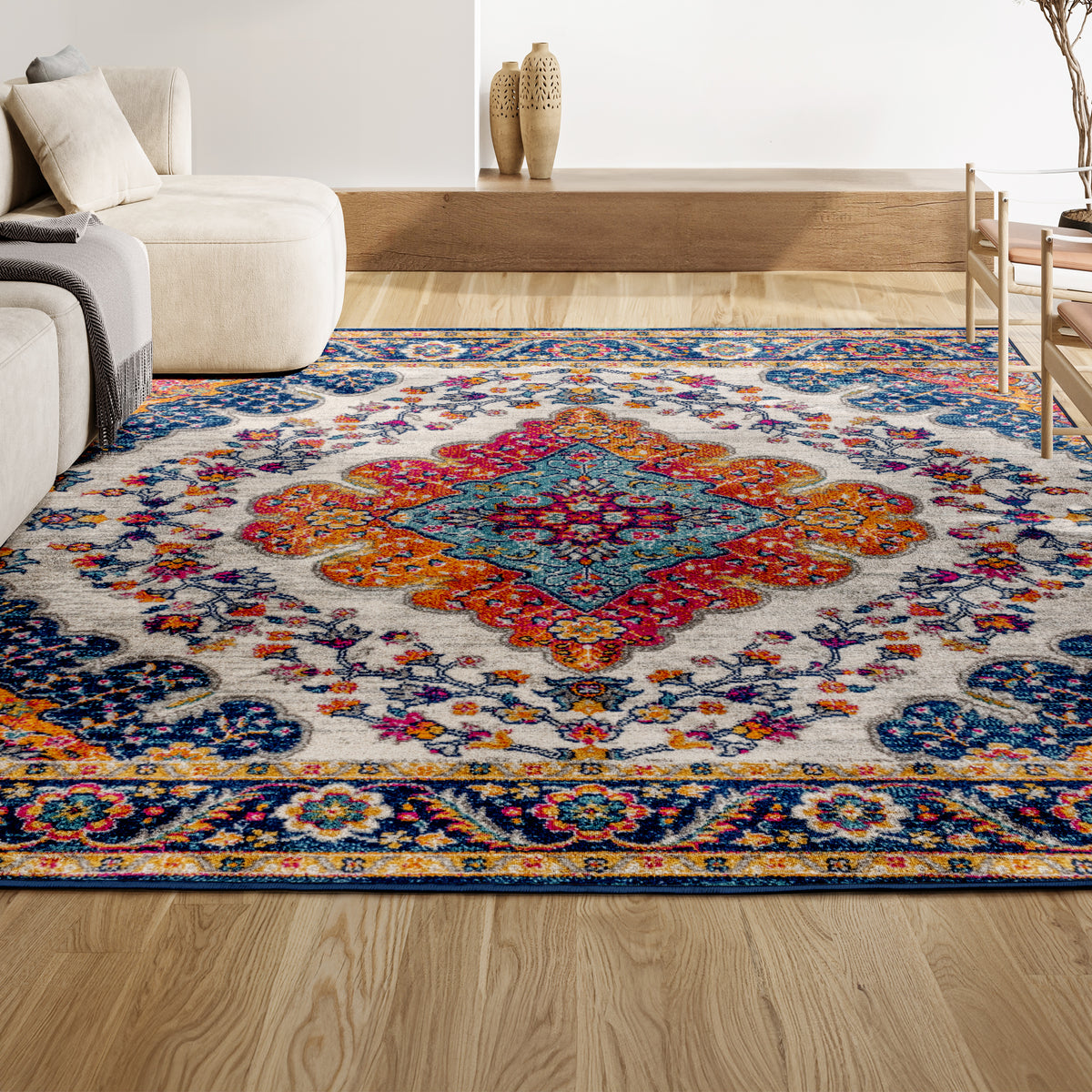 Florance Bohemian FLAIR Boho Vintage Area Rug