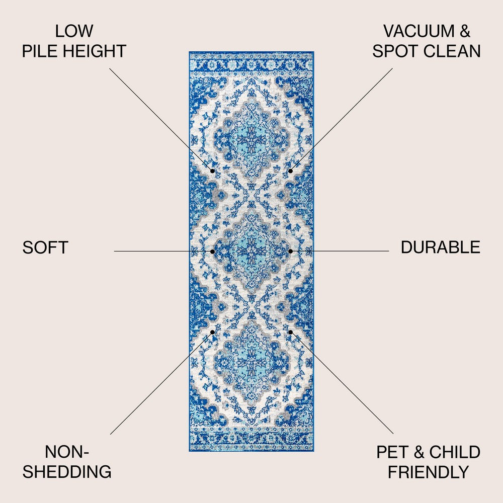 Florance Bohemian FLAIR Boho Vintage Area Rug
