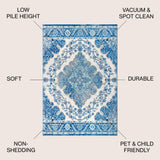 Florance Bohemian FLAIR Boho Vintage Area Rug