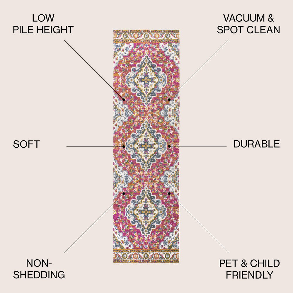 Florance Bohemian FLAIR Boho Vintage Area Rug