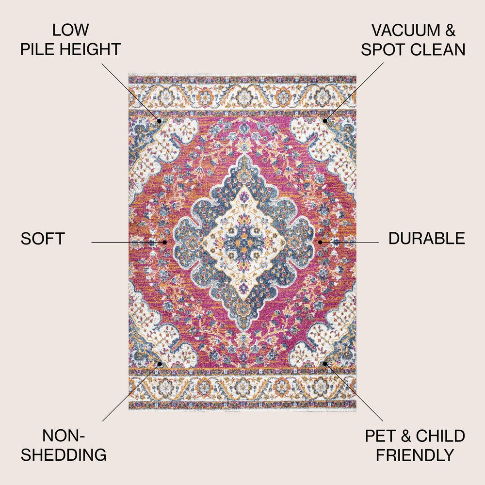 Florance Bohemian FLAIR Boho Vintage Area Rug