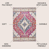 Florance Bohemian FLAIR Boho Vintage Area Rug