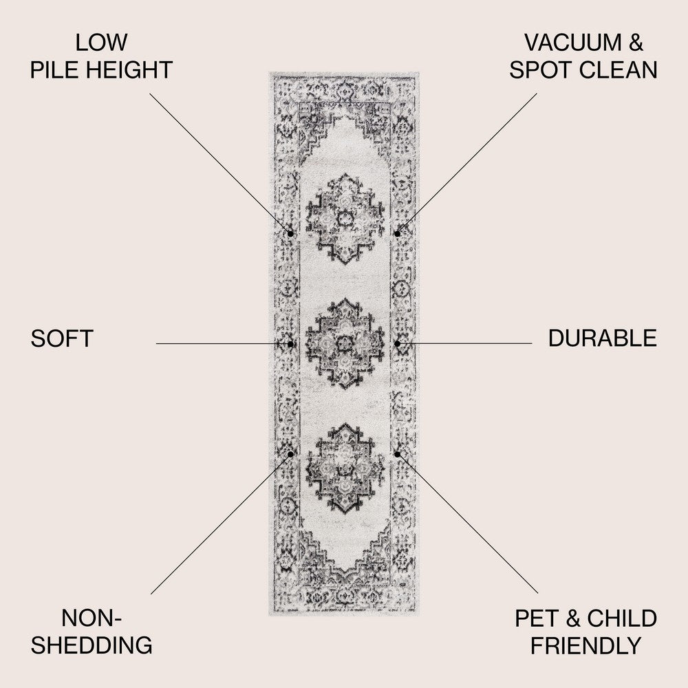 Cassiopeia Inigo Cottage Medallion Area Rug