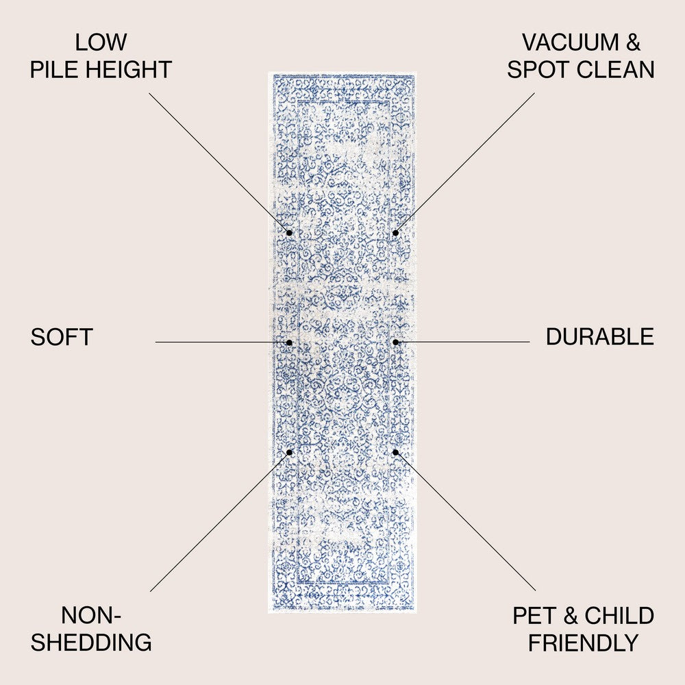 Scorpius Ferro Filigree Modern Area Rug