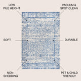 Scorpius Ferro Filigree Modern Area Rug