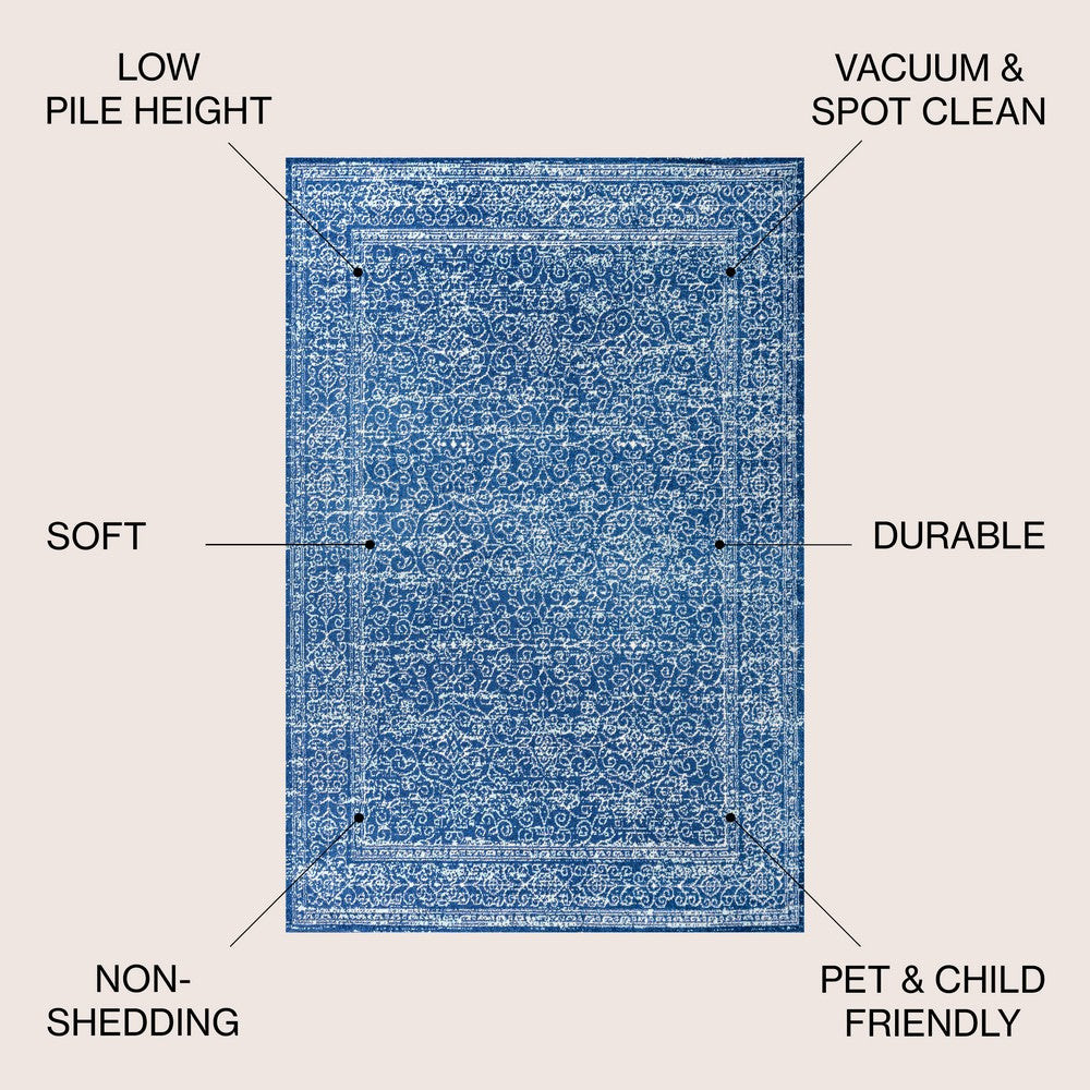 Scorpius Ferro Filigree Modern Area Rug