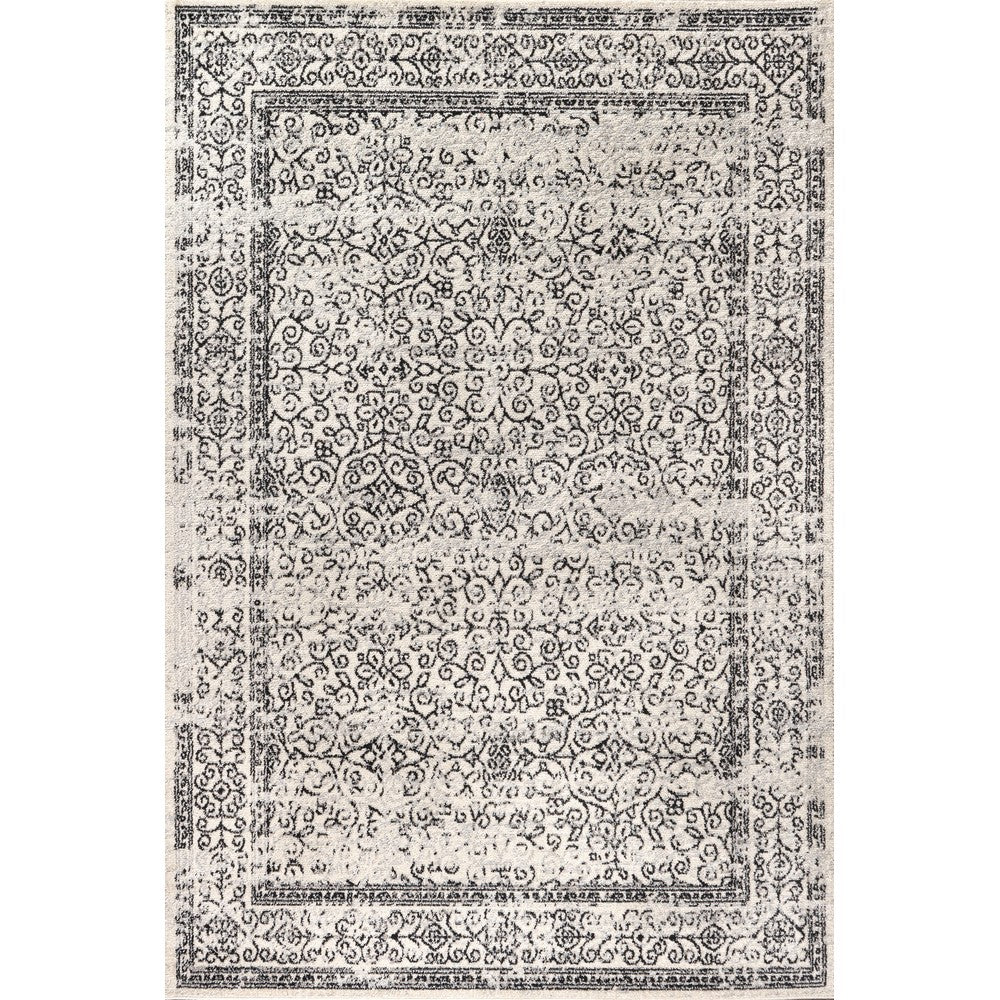 Scorpius Ferro Filigree Modern Area Rug