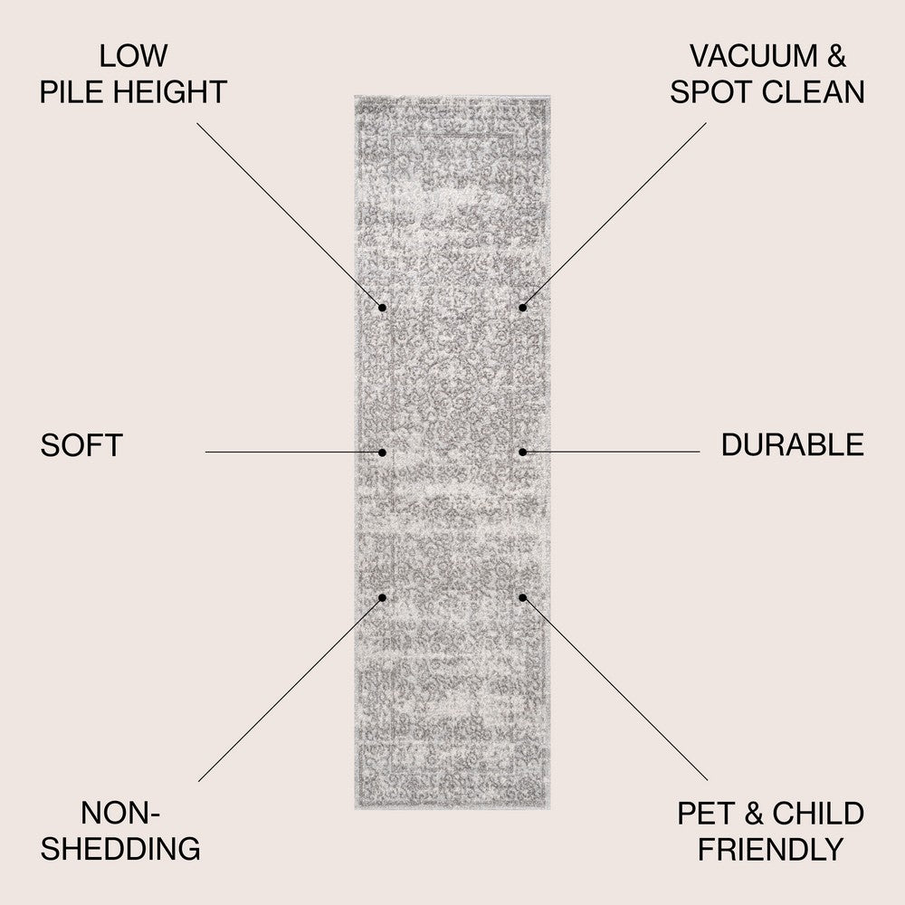Scorpius Ferro Filigree Modern Area Rug