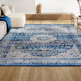 Crux Scala Ornate Bohemian Medallion Area Rug