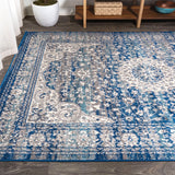Crux Scala Ornate Bohemian Medallion Area Rug