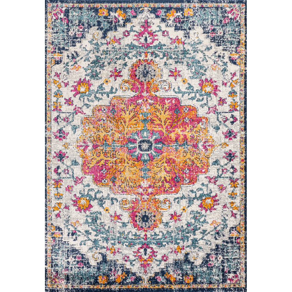 Walter Ornate Boho Medallion Area Rug