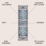 Walter Ornate Boho Medallion Area Rug