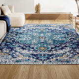 Walter Ornate Boho Medallion Area Rug